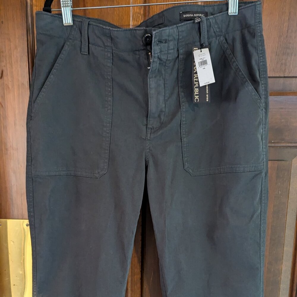 Banana Republic Slim Utility Pants sz 14 - Picture 2 of 5